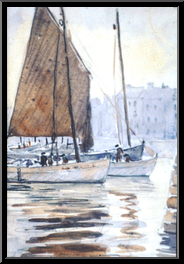 Marguerite-Paulet-voiliers-au-port