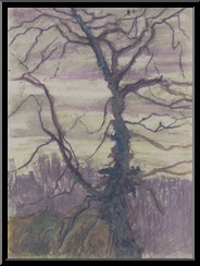 Marguerite-Paulet-arbres-sur-ciel-mauve