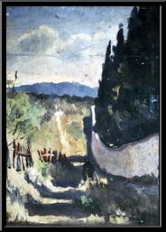 Marguerite-Paulet-chemin-mur-et-cypres