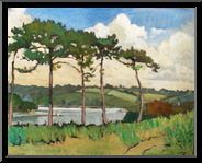Marguerite-Paulet-pins-sur-le-ciel-au-dessus-de-la-riviere