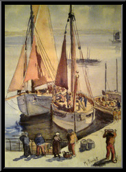 Marguerite-Paulet-deux-navires-le-nez-au-quai