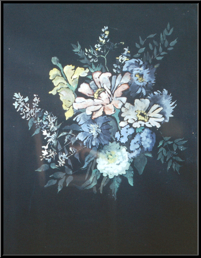 Marguerite-Paulet-Bouquet sur fond noir (3/3)