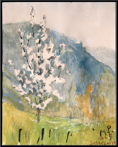 Marguerite-Paulet-Arbres en fleurs