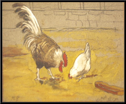 Marguerite-Paulet-coq-et-poule