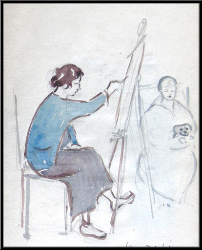 Marguerite-Paulet-Autoportrait