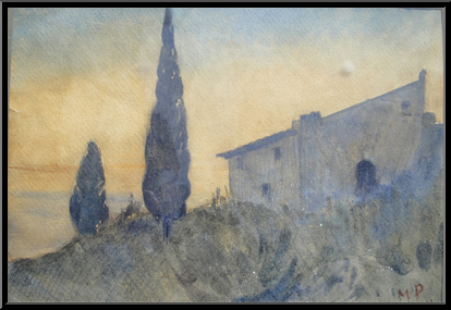 Marguerite-Paulet-la-maison-aux-deux-cypres-au-couchant