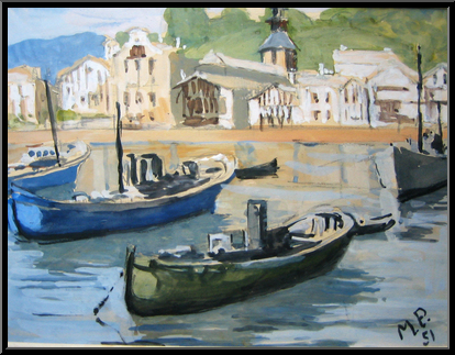Marguerite-Paulet-bateaux-basques-devant-cibourre
