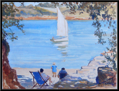 Marguerite-Paulet-petite-plage-sur-l-aven