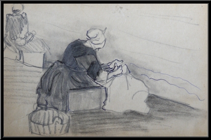 Marguerite-Paulet-une-lavandiere-esquisse