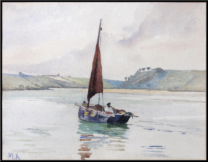 Marguerite-Paulet-Barque en estuaire