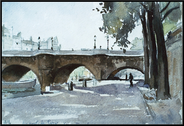 Marguerite-Paulet-Sous les ponts de Paris, cours Vignal